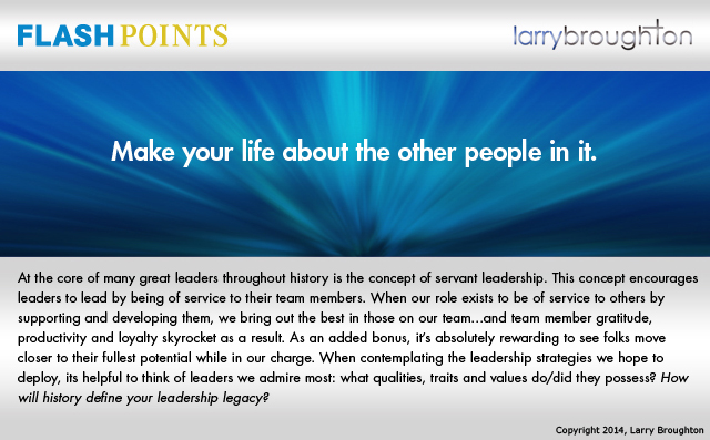 Your Leadership Legacy