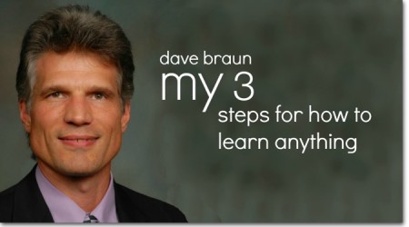 Dave Braun My 3 Steps for How to Learn Anything yoogozi