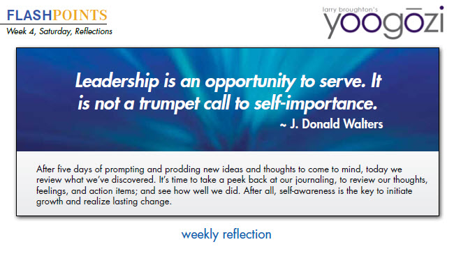 Leadership is an opportunity to serve. It is not a trumpet call to self-importance. J. Donald Walters