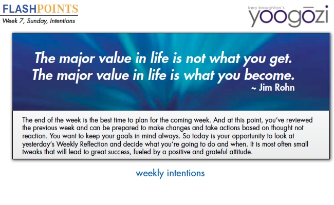 The major value in life is not what you get. The major value in life is what you become. Jim Rohn.