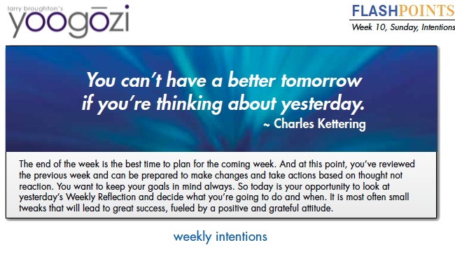 You can't have a better tomorrow if you're thinking about yesterday. Charles Kettering