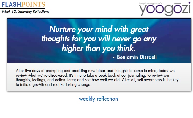 Nurture your mind with great thoughts for you will never go any higher than you think. Benjamin Disraeli.