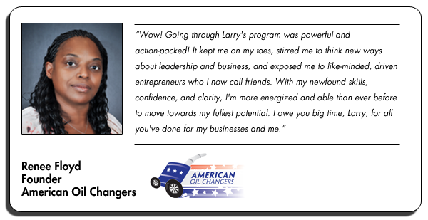 renee floyd american oil changers testimonial