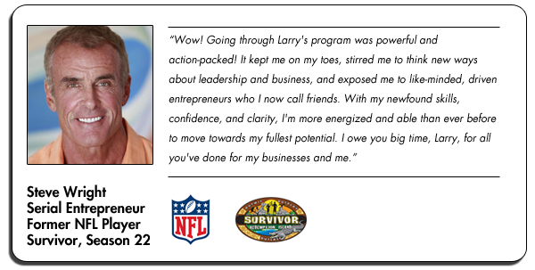 steve wright former nfl player survivor testimonial